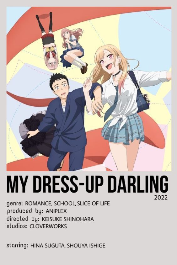 the poster for my dress - up daring