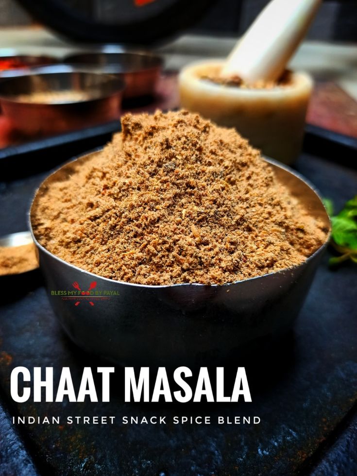 Chat Masala Recipe, Chaat Masala Recipe, Chat Masala, Vegetarian Platter, Ayurveda Recipes, Food Indian, Homemade Pantry, Spice Mix Recipes, Condiment Recipes