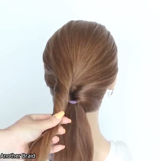 Easy Diy Elegant Hairstyles, How To Simple Updos For Medium Hair, Easy Updos For Long Layered Hair, Simple Updo For Layered Hair, Cute Hair Styles Up Easy Updo, Updos For Fine Straight Hair, Medium Length Hair Styles Easy Simple Updo, Clean Up Do Hairstyles, Simple Do It Yourself Updos