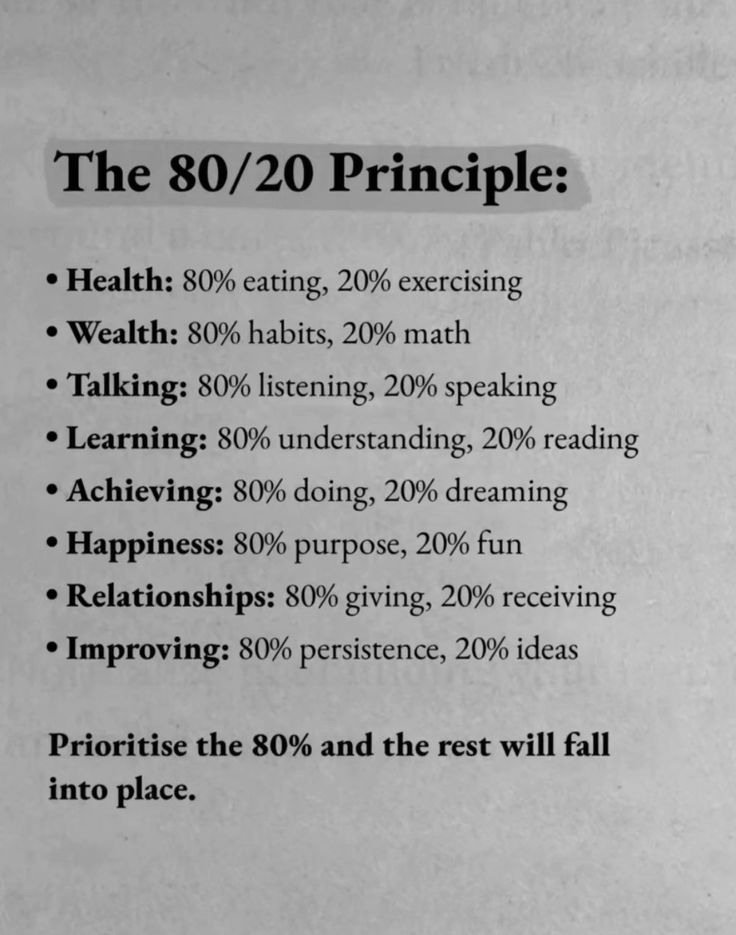 80 20 Principle, Iconic Quotes, Goals Inspiration, Writing Therapy, Vie Motivation, Get My Life Together, Mission Statement, Positive Self Affirmations, Mental And Emotional Health