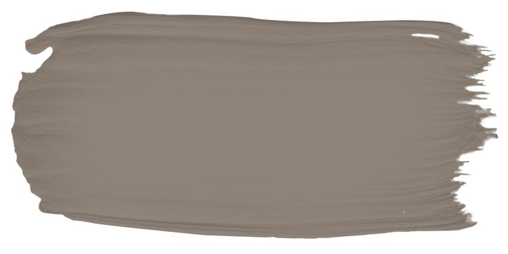 a gray paint swatch on a white background