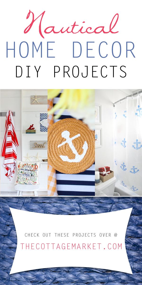 the nautical home decor diy projects