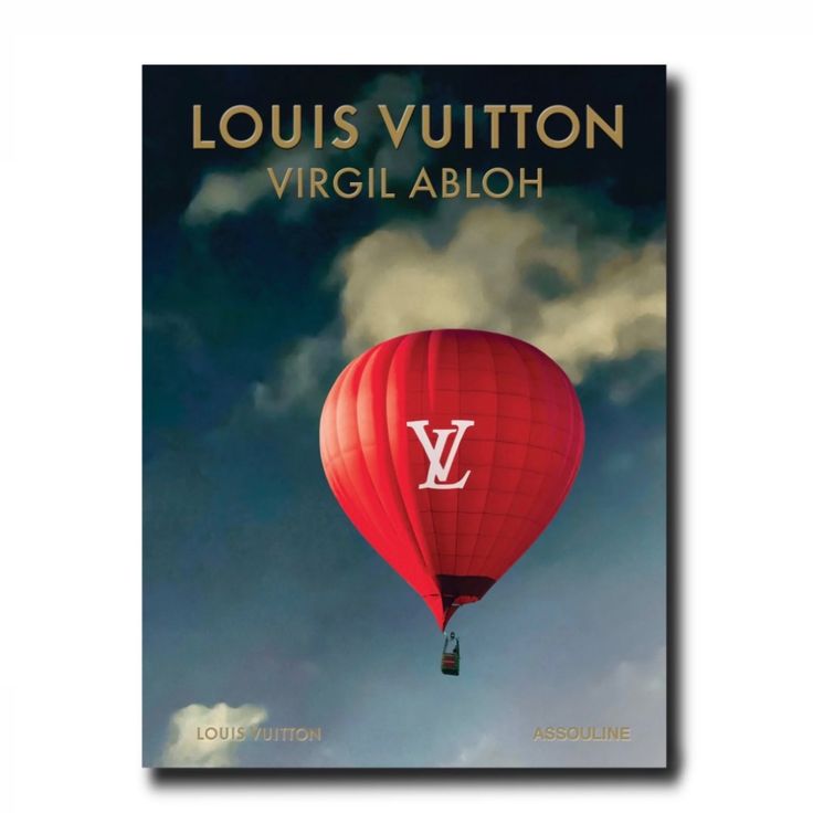 the cover of louis vuitton's book, virgil abloh