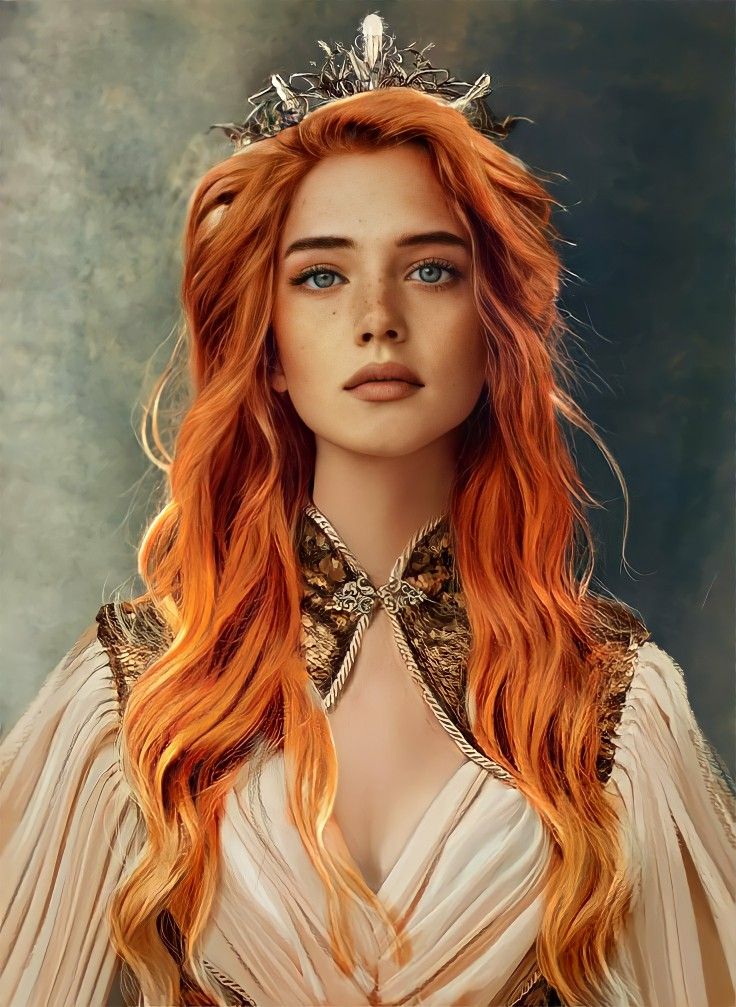 Petricore Redhead Ginger Fashion Royal Photographie Portrait Inspiration, Female Character Inspiration, Long Red Hair, Kandy, Long Red, Digital Art Girl, Character Portraits, Fantasy Character Design, Redheads