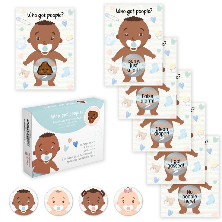 PRICES MAY VARY. TRANSFORM YOUR BABY SHOWER INTO AN EPIC CELEBRATION with our fun and hilarious baby shower games; Your guests will have a blast scratching off tickets to see if they won; The perfect baby shower activity for any theme BABY SHOWER GAME EXTRAVAGANZA 33 Cards professionally printed on thick premium cardstock for a sturdy & easy to scratch off; Measures perfectly at 2.5 in x 3.5 in; Plenty baby shower scratch off cards LAUGH, BOND, AND WIN with our easy to play funny baby shower games for girls and boys; These baby games for a baby shower will be a great ice breaker; No special preparation is necessary EASY TO PLAY Just open the box and start playing; Everyone will have fun with this dirty diaper baby shower activity; All the scratch-offs are pre-applied for your convenience; Baby Shower Game Gift Ideas, Not Cheesy Baby Shower Games, Classy Games For Boy Baby Shower, Baby Shower Scratch Off Game, Baby Shower Games Cowboy Themed, Unique Baby Shower Games, Baby Shower Game Ideas, Baby Shower Game Gifts, Elephant Baby Shower Theme Boy Games Free Printable