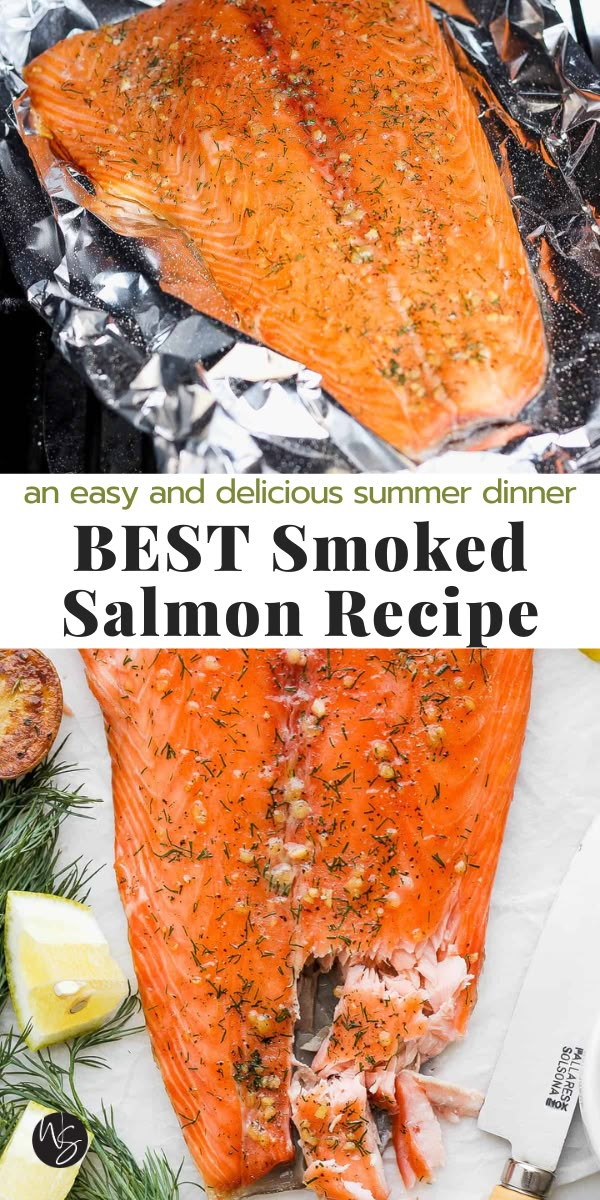 an easy and delicious summer dinner with smoked salmon