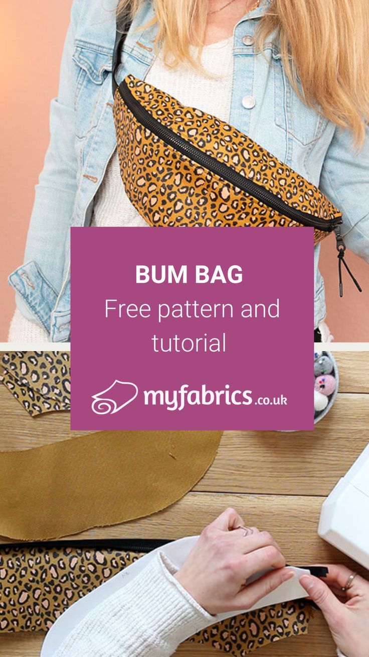 two women sitting at a table with the text bum bag free pattern and tutorial materials