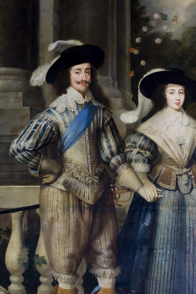 Henrietta Maria, House Of Stuart, 17th Century Clothing, Fashion History Timeline, 17th Century Fashion, Charles I, The Royal Collection, English History, The Chase