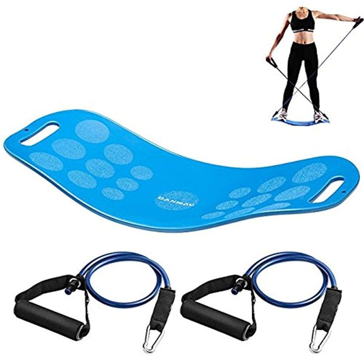 an image of a woman doing exercises on the floor with resistance bands and skipping rope