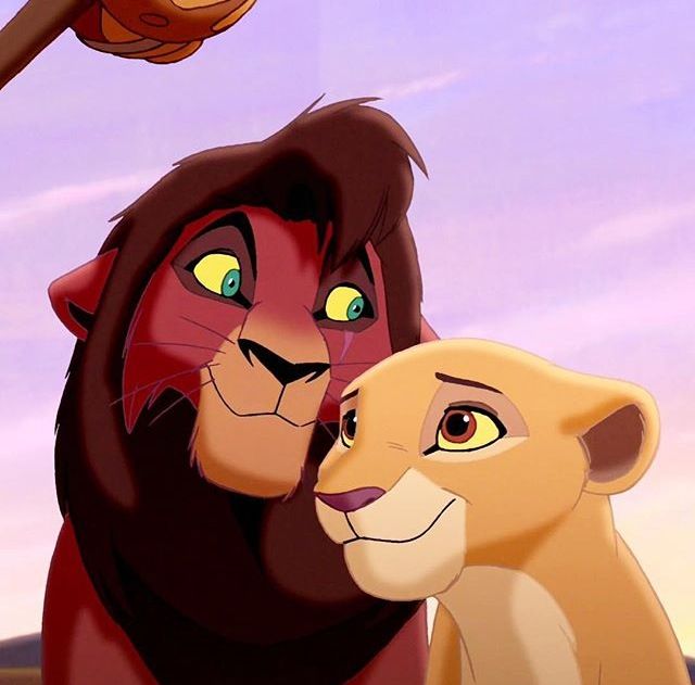 the lion and the mouse from disney's the lion king