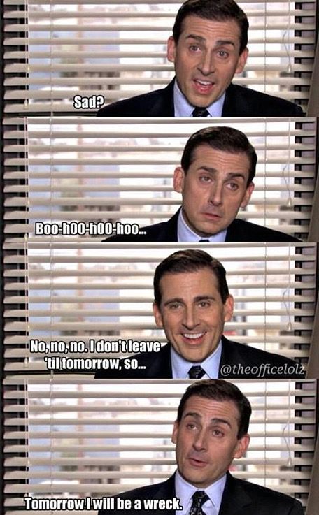 the office meme is shown in three different ways, including one with an open mouth