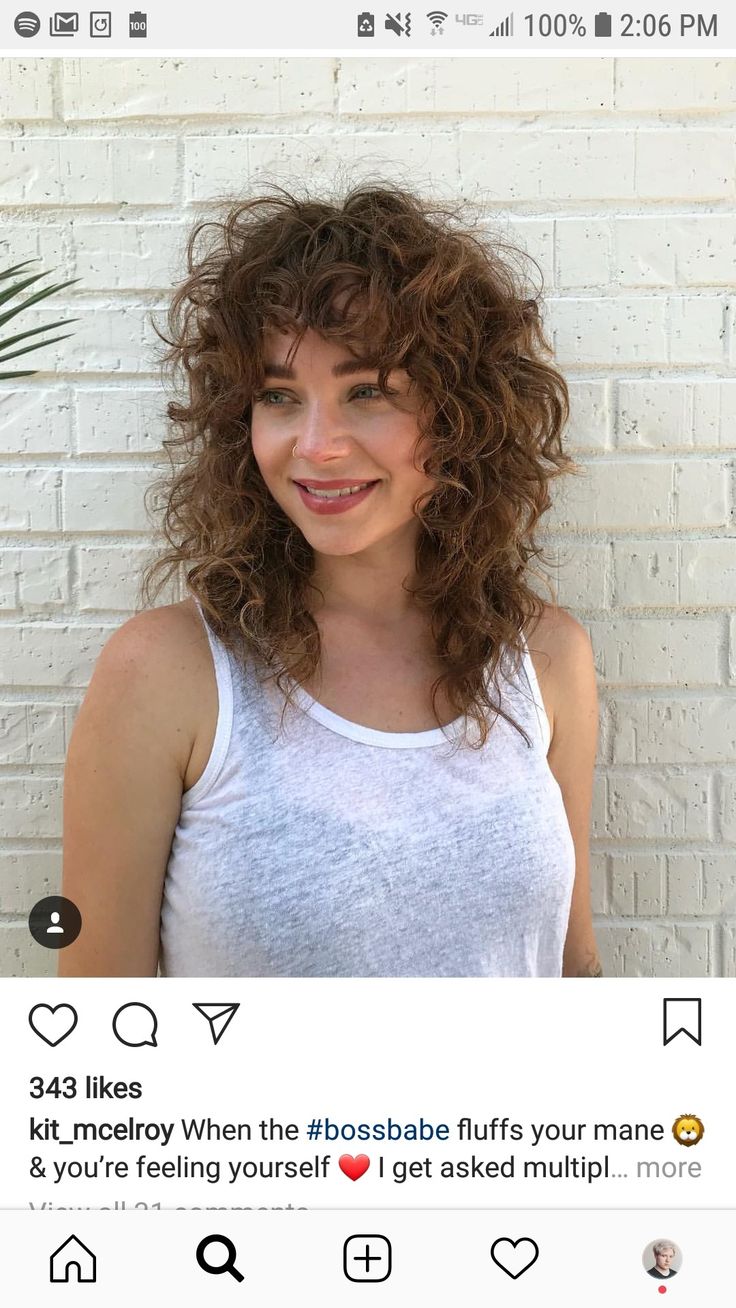 Shag Haircuts For Curly Hair, Long Curly Shag, Curly Shag, Curly Shag Haircut, Natural Curly Hair Cuts, Shag Haircuts, Curly Hair Photos, Medium Curly Hair Styles, Haircuts For Curly Hair