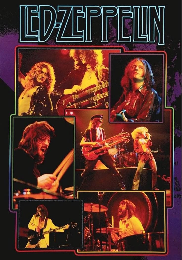 the led - zeppein band poster