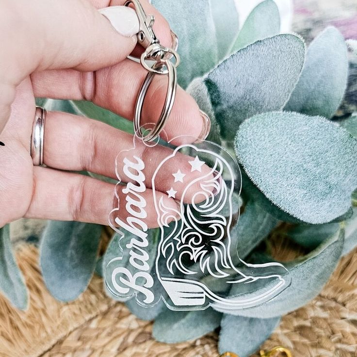 Cowgirl Boot Name Keychain Western Style Key Fob With Name Gift Idea for Western Gal Bag Accessory Personalized Western Boot for Her Name - Etsy Poland Keychain Western, Cowgirl Look, Name Keychain, Girl Boots, Cowgirl Boot, Rodeo Fashion, Girly Accessories, Western Boot, Name Gifts