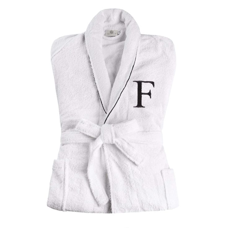 PRICES MAY VARY. 𝐎𝐏𝐔𝐋𝐄𝐍𝐓 𝐂𝐎���𝐌𝐅𝐎𝐑𝐓: Crafted with Cotton and a single-ply thickness for utmost comfort and durability; This absorbent material feels soft against your skin for ultimate comfort and a quick dry; includes 1 adult unisex bathrobe; Medium or Large sizes 𝐈𝐌𝐏𝐑𝐄𝐒𝐒𝐈𝐕𝐄 𝐒𝐓𝐘𝐋𝐄: Bathrobe features your choice of various designs; embroidered letter for a personalized feel, His/Hers text to celebrate your loved ones, Superior logo for a sophisticated, pristine look, or Fluffy Bathrobe, Women Bathroom, Robe For Men, Linen Bathrobe, Lounge Robes, Cozy Design, Black Embroidery, Sleepwear & Loungewear, Sleepwear Robe