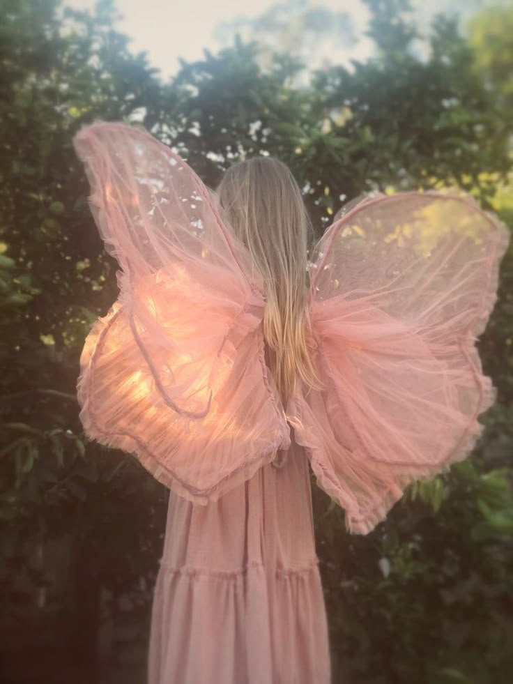 She Was A Fairy, Rose Fairy, Fairy Garden Party, Fairycore Aesthetic, Pink Fairy, Fairy Aesthetic, Almond Blossom, Fairy Parties, Fairy Princess