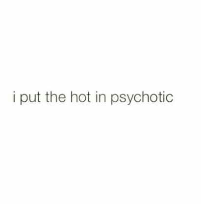 the words i put the hot in psychic are written on a white background with black letters