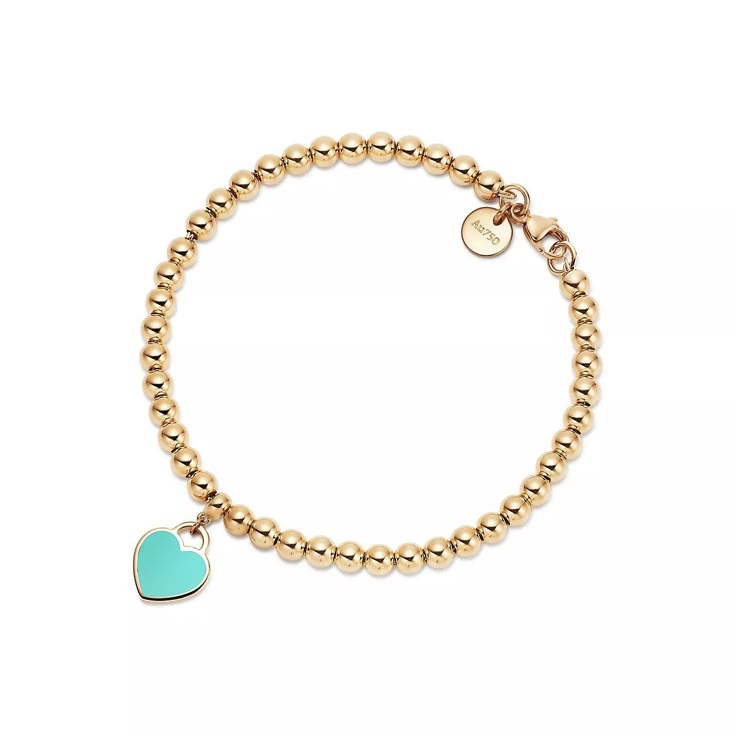 Tiffany Gold, Gold Tiffany, Tiffany And Co Bracelet, Tiffany Bracelets, Return To Tiffany, Rose Gold Charms, Jewelry Bracelets Gold, Heart Tag, Tiffany Jewelry