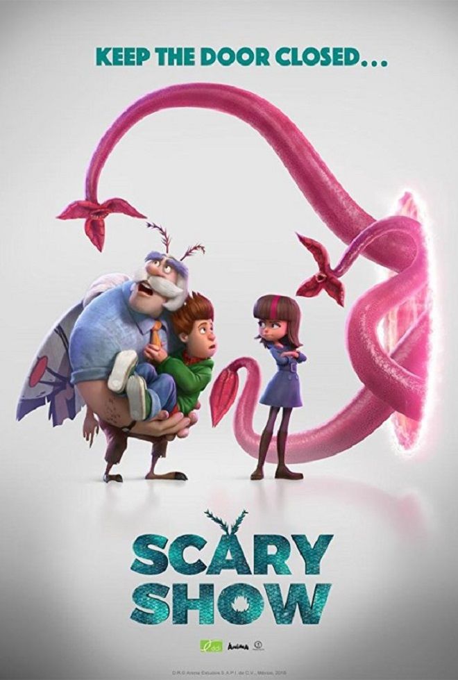 the movie poster for scary show