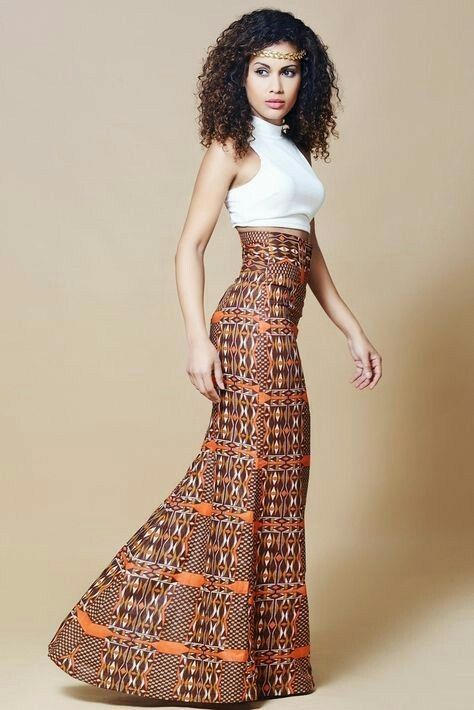 African Women Dresses, Nigerian Style, African Chic, Afro Fashion, African Print Skirt, Style Africain, African Skirts, Ghanaian Fashion, Afrikaanse Mode