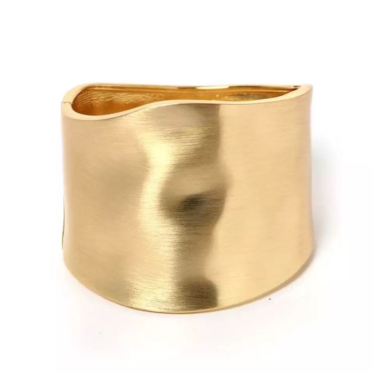 Elevate your look with this Wrist Cuff Bangles Bracelet. This timeless and fashionable accessory blends seamlessly with any outfit - perfect for everything from casual outings to a night on the town. Material: Alloy Gold Cuff Bracelets, Chunky Cuff Bracelet, Chunky Gold Bracelet, 18k Gold Bangle, Gold Bangles For Women, Bracelets Women, Wide Cuff Bracelets, Gold Plated Bangles, Cuff Bangle Bracelet