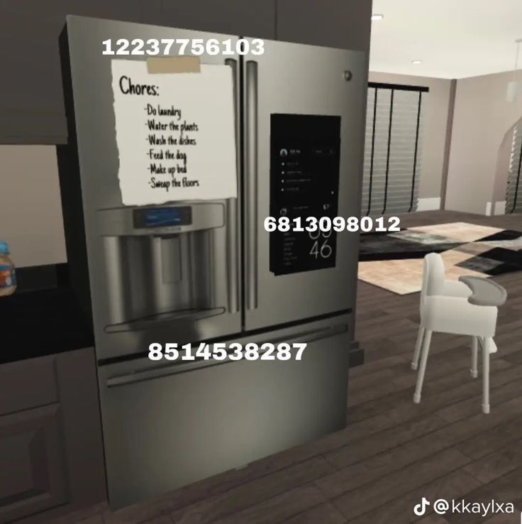 Bloxburg Parents Bedroom Ideas Modern, Bloxburg House Sign Decals, Modern Laundry Room Ideas Bloxburg, Bloxburg Rooftop Ideas 1 Story, Bloxburg Airfryer, Kitchen Picture Codes For Bloxburg, Wine Bottle Decals Bloxburg, Cds Bloxburg Codes, Bloxburg Kitchen Fridge Decals