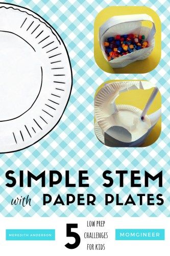 paper plates with different shapes and sizes are shown on the cover of this book,