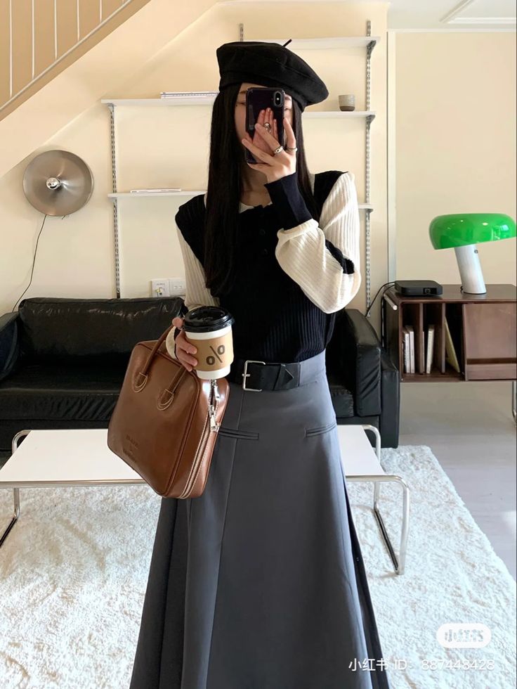 Outfit Ideas Christmas, Elegant Outfit Classy, Fashion Fits, College Outfits, Elegant Outfit, Asian Fashion, Lookbook Outfits, Modest Outfits, Classy Outfits