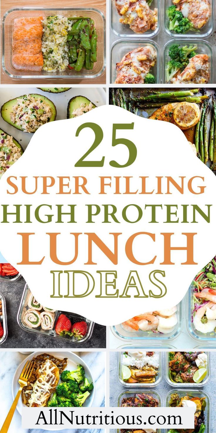 25 super filling high protein lunch ideas