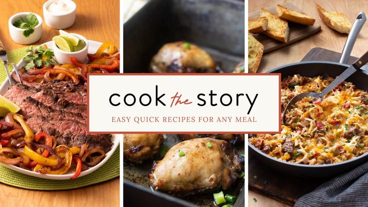 COOKtheSTORY | Easy Quick Meals For Breakfast, Lunch, & Dinner