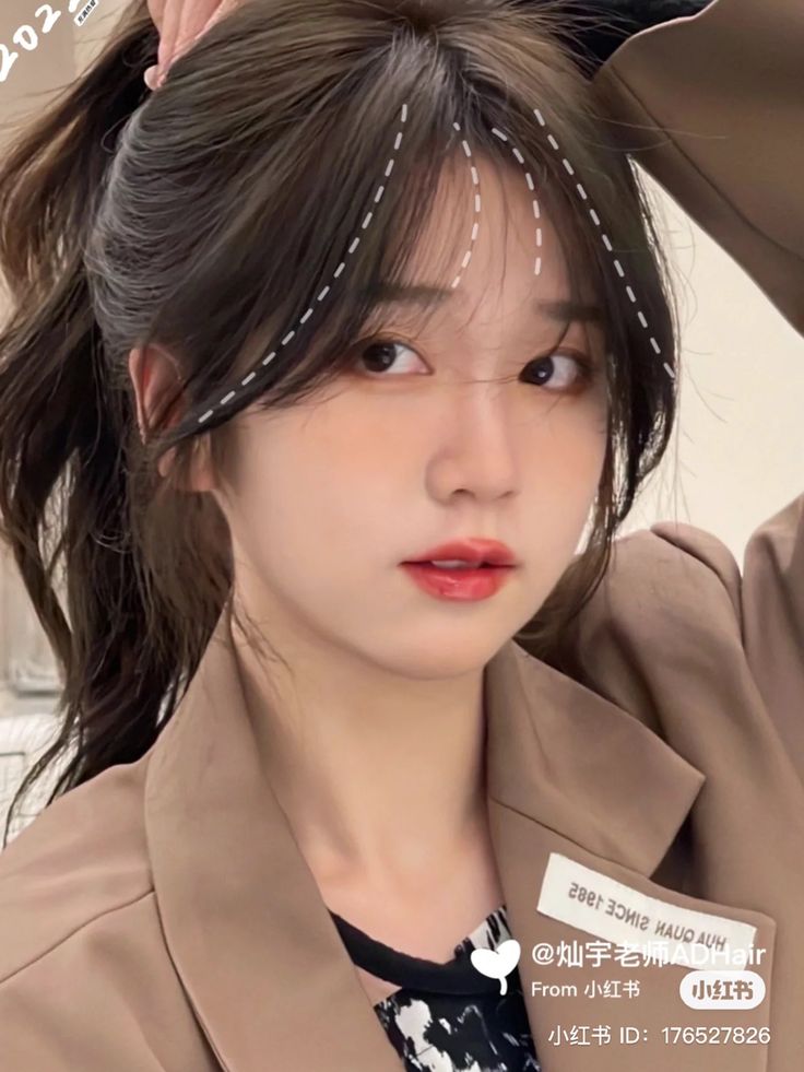 Face Shaping Curtain Bangs, Curtain Bangs Front View, K Drama Hairstyle, Poni Ala Korea, Hair Style Korea, Hair Inspiration Long, Haircut Inspo, Bangs With Medium Hair, Hairstyles For Layered Hair