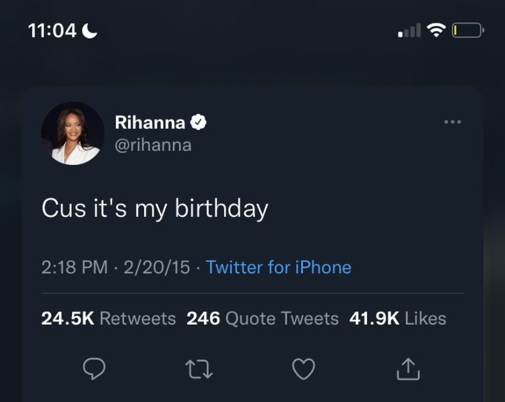 the tweets are on twitter for birthdays and it's time to celebrate