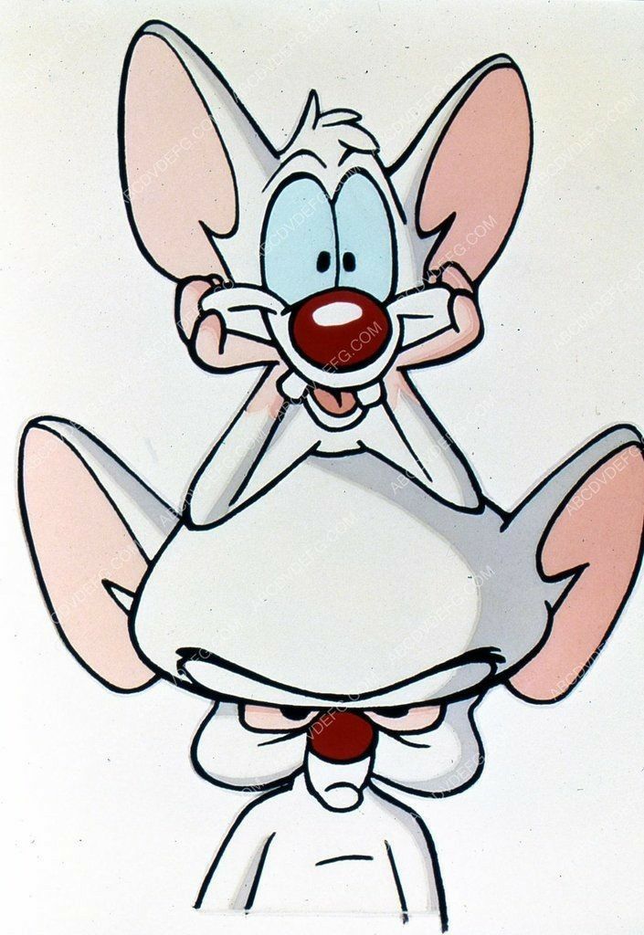 an image of a cartoon mouse holding something