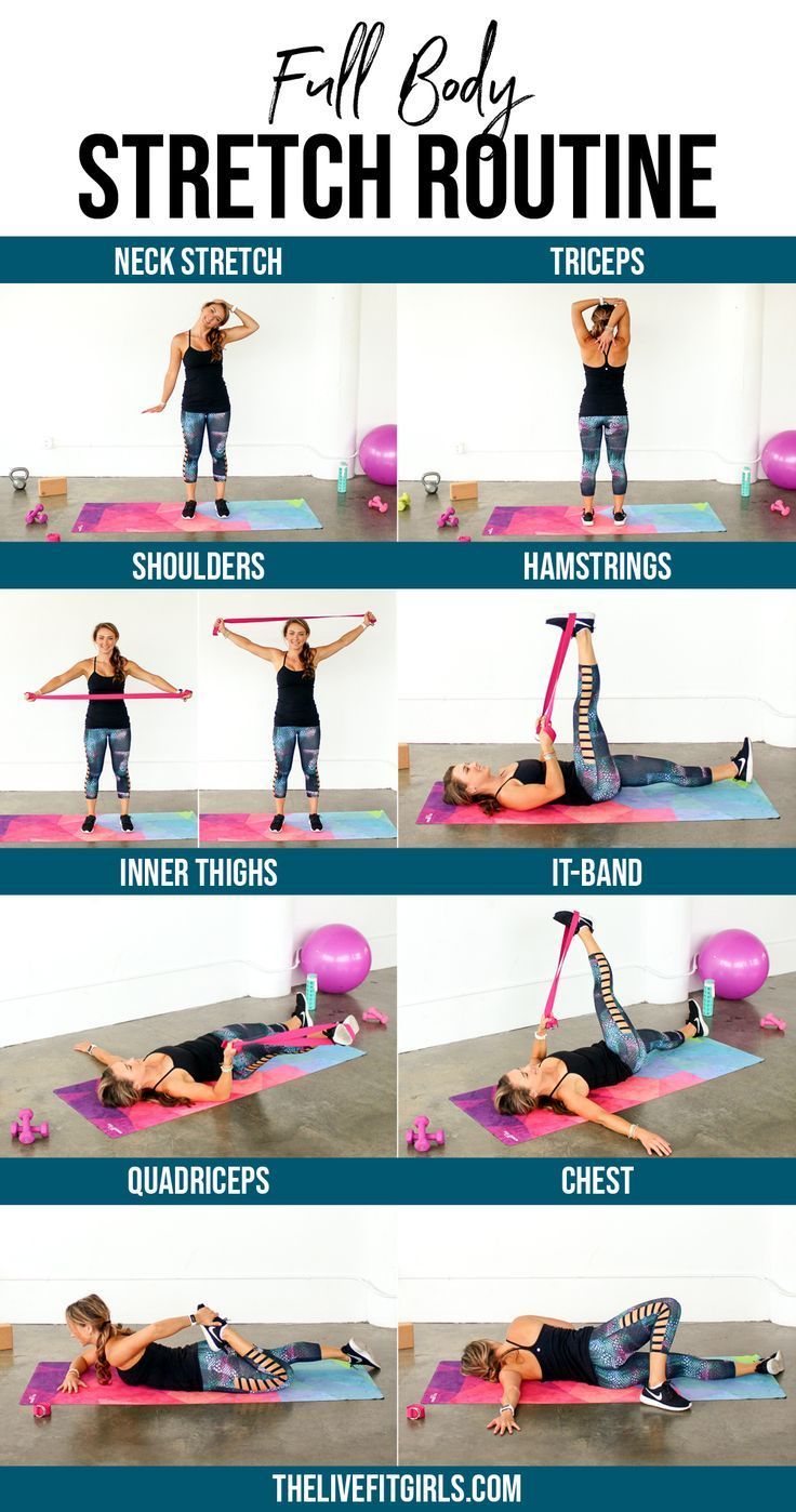 the full body stretch routine is great for beginners