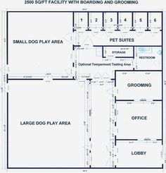 the floor plan for an office building with three floors and two garages on each side