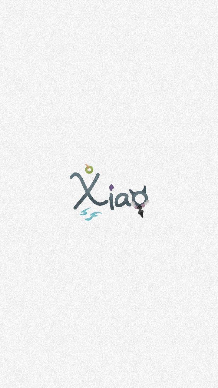 the word xiaig is written in black and green ink