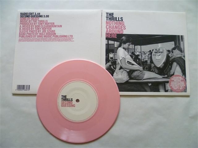 the thrills - changes are coming to town pink vinyl record with sleeve and booklet