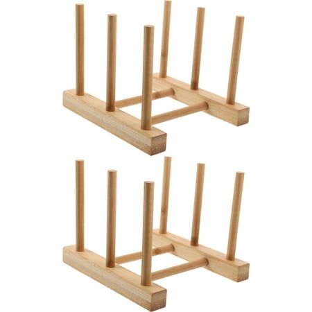 three pieces of wood sitting on top of each other