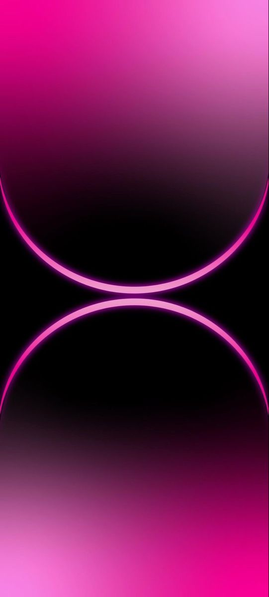 an abstract pink and black background with two curved lines in the center, on top of each other