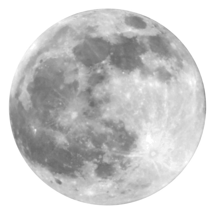 the full moon is shown in black and white