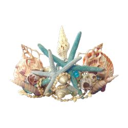 Sea Princess, Mermaid Seashell, Seashell Crown, Art Coquillage, Mermaid Crafts, Mermaid Crown, Mermaid Life, Under The Sea Party, Mermaid Tails