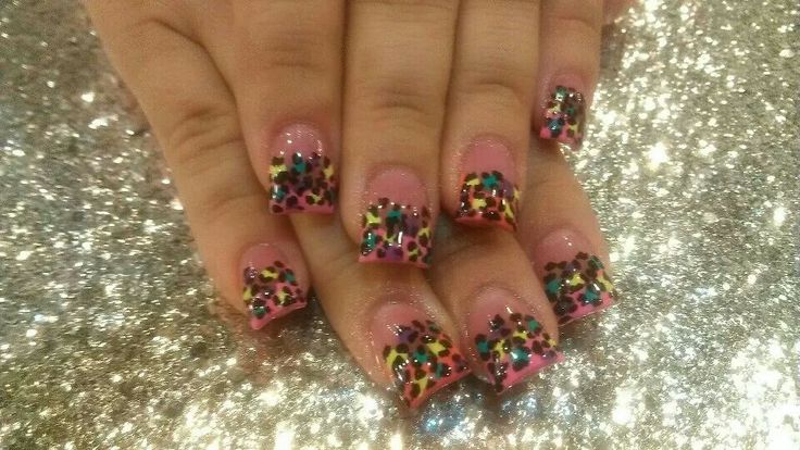 Awesome Nails, Totally Awesome, Nail Decals, Nail Ideas, Acrylic Nails, Animal Print, Nails, Hair, Beauty