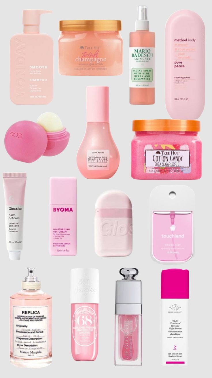 #pink#preppy#products#pinkpreppyproducts#aesthetic#skincare Laneige Sephora, Preppy Skin Care, Trendy Skincare, Logo Collage, Skincare Kits, Sephora Skincare, Preppy Makeup, Preppy Skincare, Acne Products