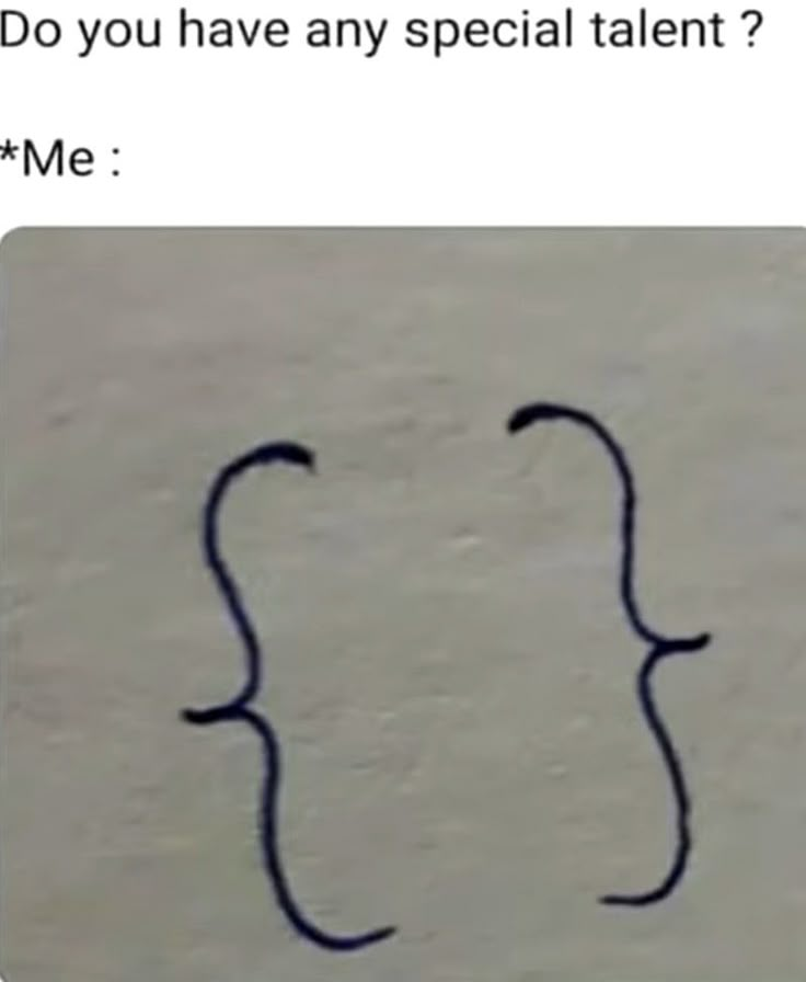 a drawing of a worm on the ground with caption that reads, do you have any special talent? me