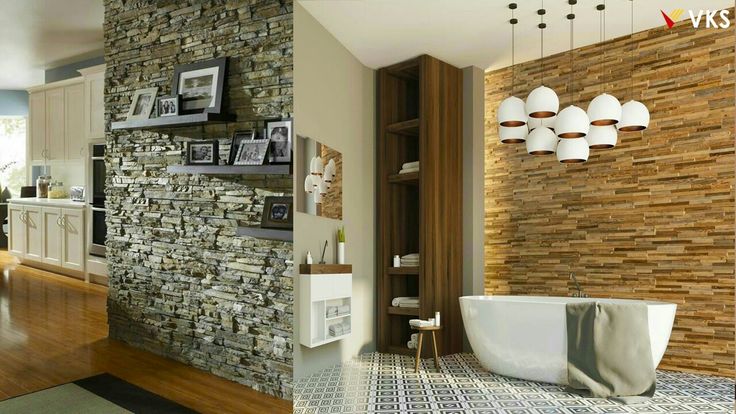 Modern Natural Stone Wall Cladding Living Room Decorating Ideas | Stone  Cladding Tiles, Stone Wall Cladding, Stone Walls Interior