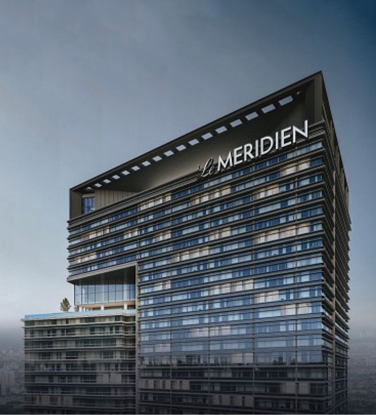 an artist's rendering of the meridien building