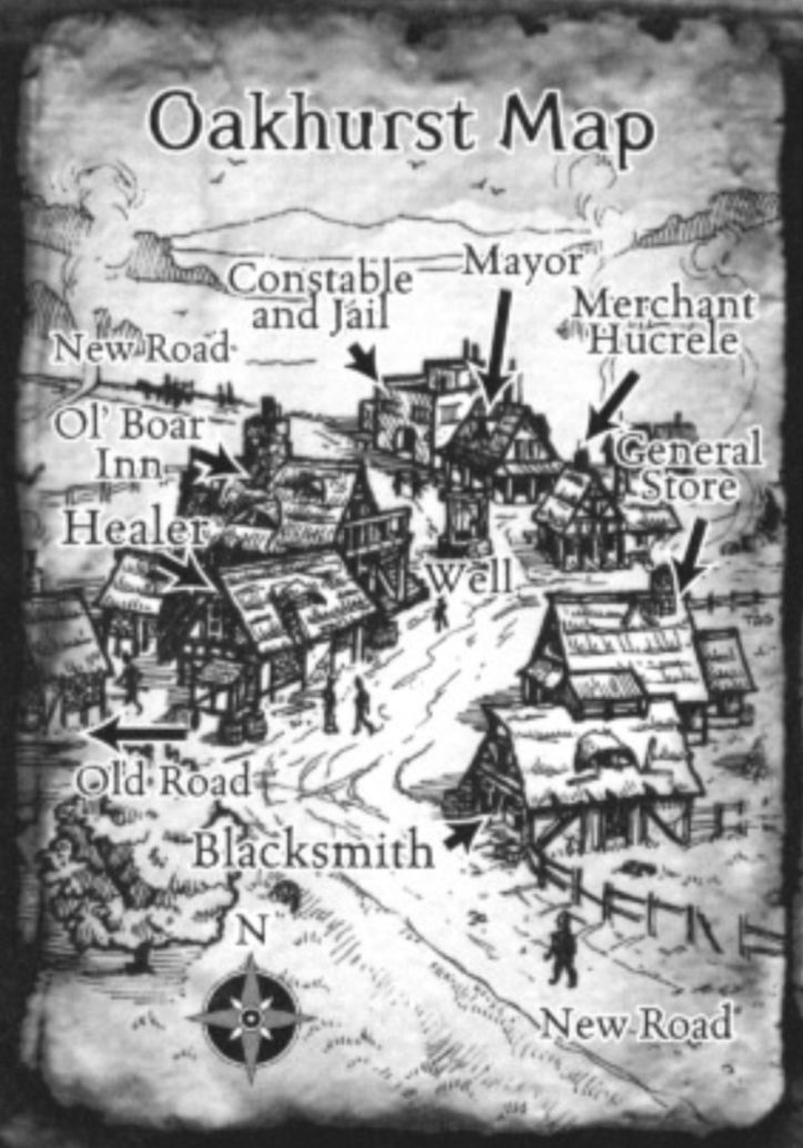 an old map with some buildings and people on it