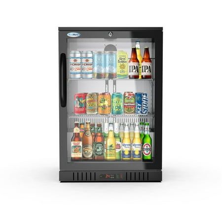 an open refrigerator filled with lots of different types of drinks and beverages in it's doors