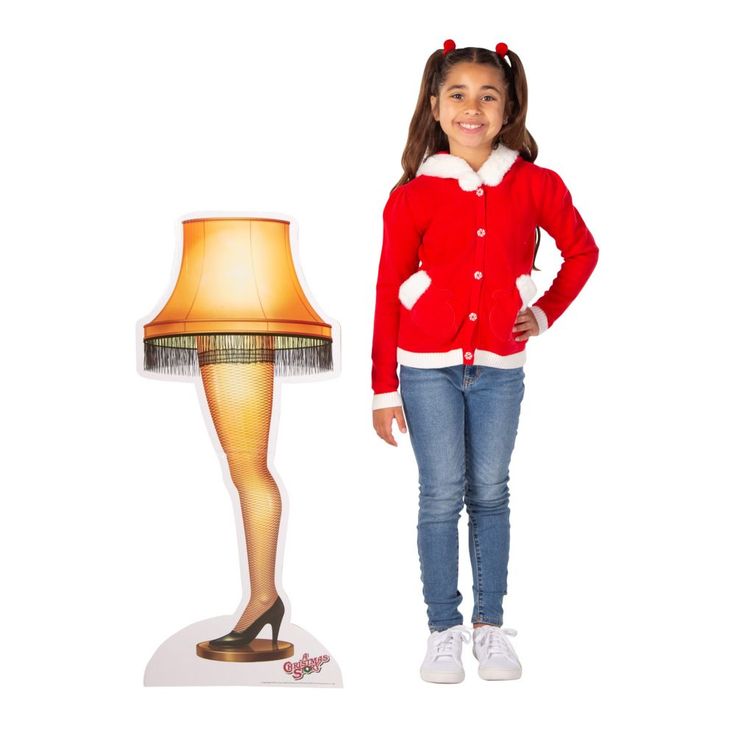 o WHAT'S INCLUDED: A cardboard cutout of the iconic leg lamp from A Christmas Story.
o FESTIVE DÉCOR: Perfect for Christmas party photo booths, adding a touch of nostalgia and fun.
o REUSABLE: Easy to set up and durable cardboard construction for repeated use.
o GREAT FOR CHRISTMAS EVENTS: Ideal for movie watch events, enhancing your venue with memorable decor.

Product Description:
Light up your holiday festivities with the A Christmas Story Leg Lamp stand-up! Crafted from sturdy cardboard and fashioned after the unforgettable leg lamp, this decoration brings a sprinkle of movie magic to any Christmas party or film viewing. It's a silly prop for photo booth fun, inviting guests to strike a pose with this quintessentially quirky piece. Easy to assemble and wonderfully whimsical, it's sure A Christmas Story Decorations, Christmas Story Decorations, A Christmas Story Leg Lamp, Christmas Party Photo Booth, Christmas Story Leg Lamp, Cardboard Construction, Christmas Party Photo, Leg Lamp, Lamp Stand