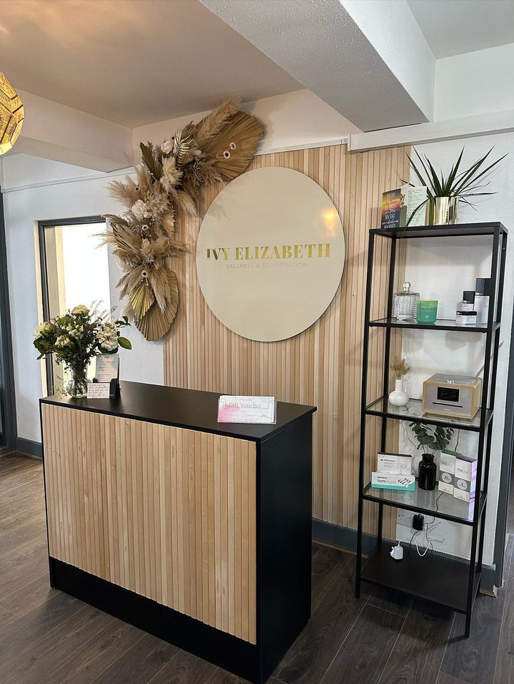 the front desk is clean and ready to be used for business purposes as an office